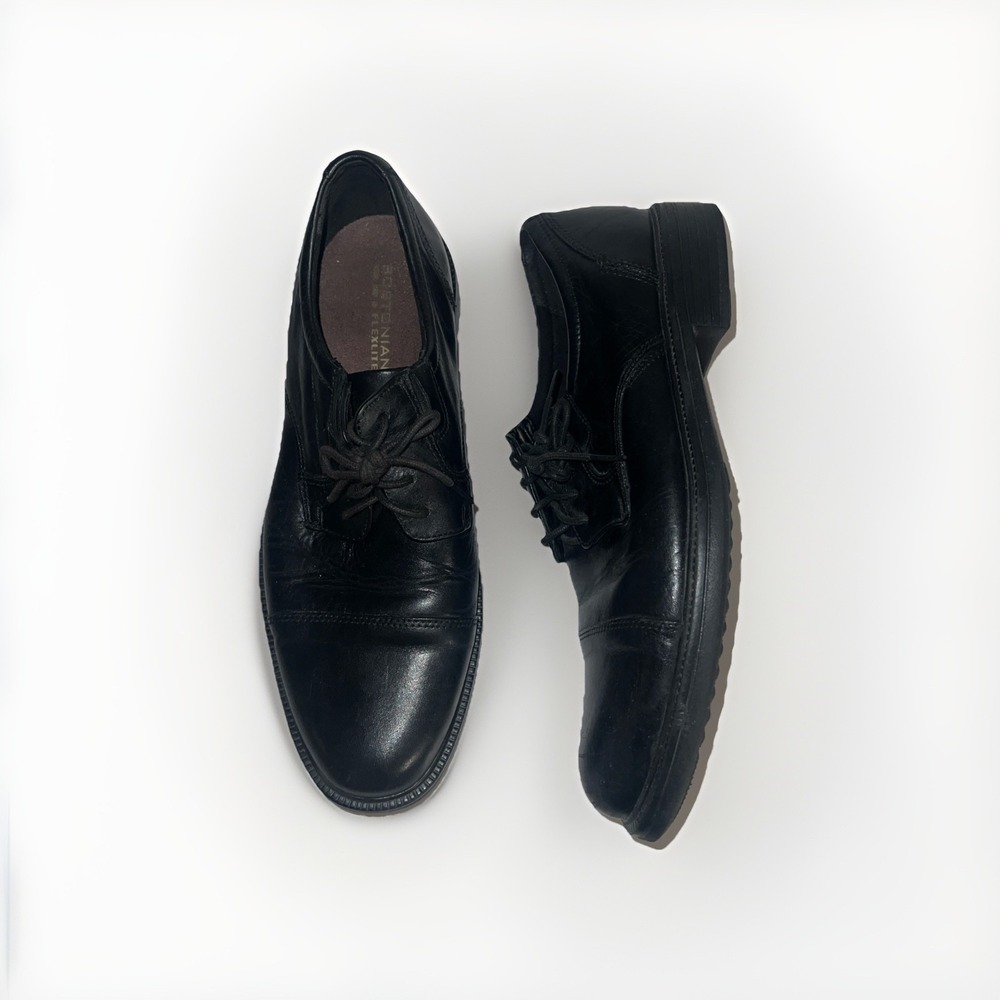 bostonian flexlite mens shoes Black Size 9.5